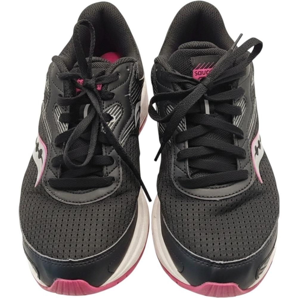 Saucony Cohesion Women Shoes 9.5 Wide Running Athletic  Black Pink S10782-10